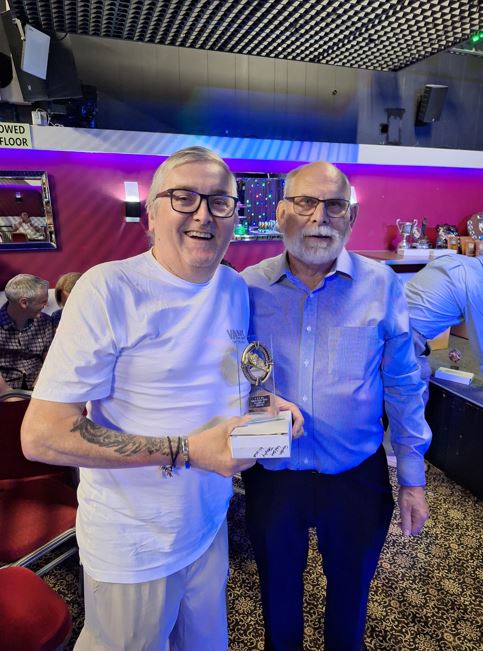 GORDON WILSON MEMORIAL TROPHY (OVER 60'S) RUNNER-UP - MARK GOULDING, BOREHAMWOOD RBL A